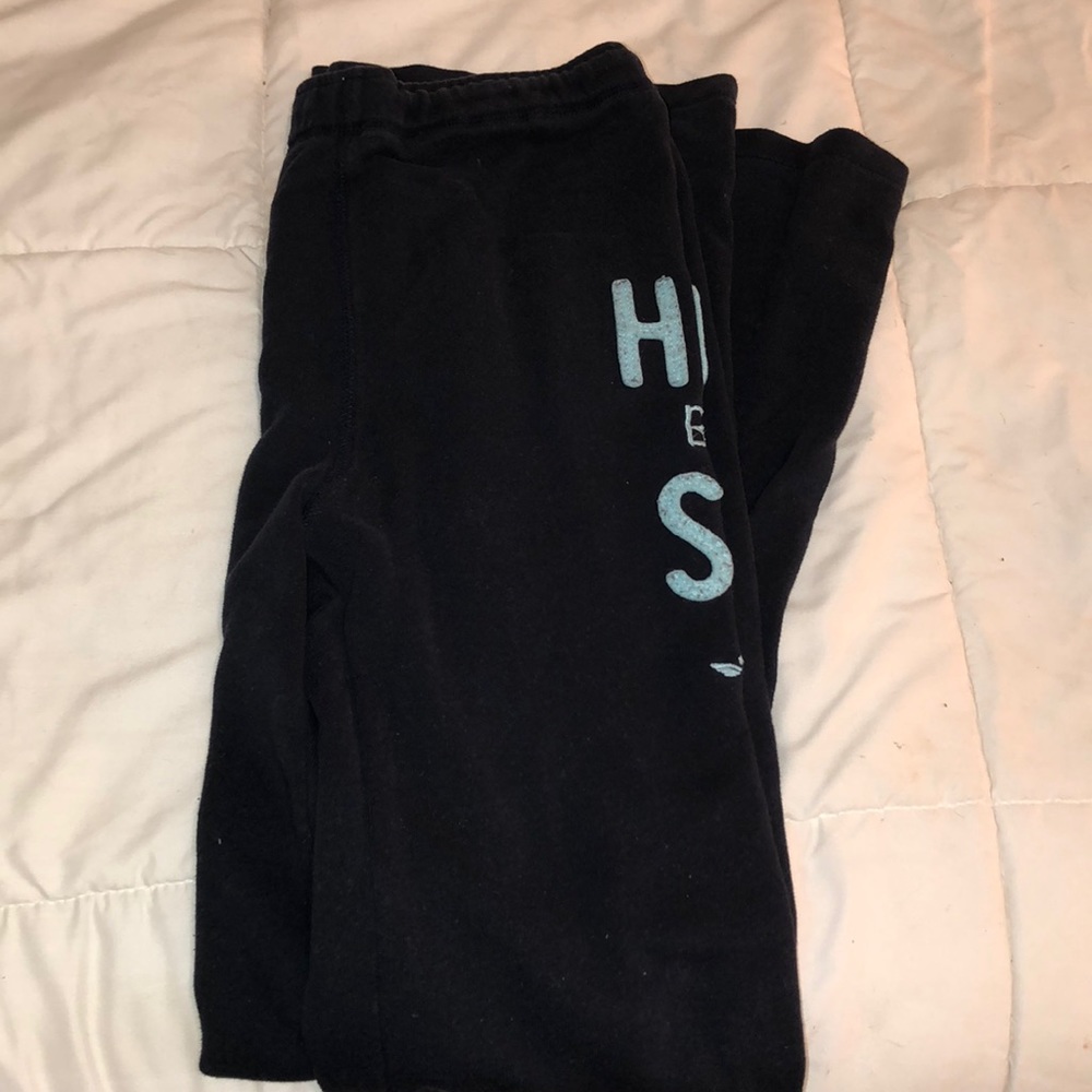 Hollister Navy sweatpants